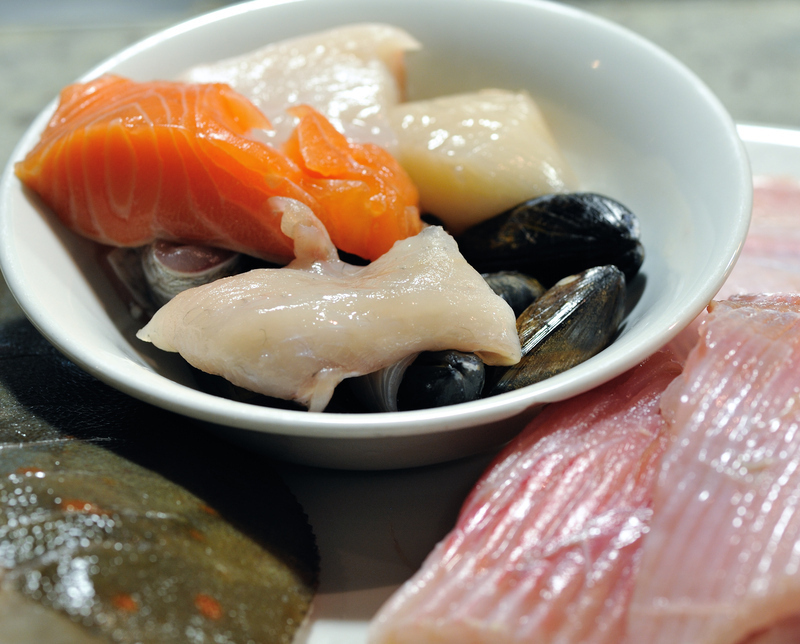 Raw fish